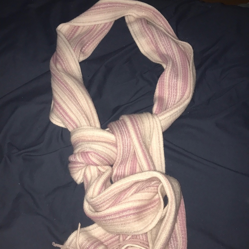 Pink scarf
